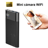 Mini Cámara BATERIA PORTATIL 10000mAh WiFi HD 1080p c/Detección de Movimiento y Visión Nocturna