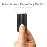 Mini Grabadora de Audio/Micrófono y Reproductor de Música c/Detección de Sonido, Imán y 16GB - 20 días