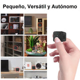 Mini Cámara 4G-LTE HD 1080p c/Visión Nocturna, Detección de Movimiento PIR y Angulo de Visión 140°