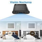 Mini Cámara BATERIA PORTATIL 10000mAh WiFi HD 1080p c/Detección de Movimiento y Visión Nocturna