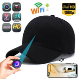 Mini Camara WiFi HD 1080p en GORRA DEPORTIVA c/Deteccion de Movimiento