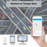 Mini Rastreador GPS/LBS y Micrófono 4G-LTE IP65 c/Imán y Batería 25 días