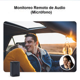 Mini Rastreador GPS/LBS y Micrófono 4G LTE/CAT1 + 2G GSM/GPRS/EDGE IP65 c/Batería 1500mAh