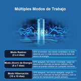 Mini Rastreador GPS/LBS y Micrófono 4G LTE/CAT1 + 2G GSM/GPRS/EDGE IP65 c/Batería 1500mAh