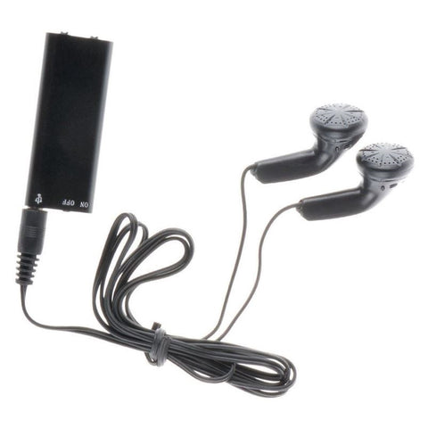 Mini Grabadora de Audio/Micrófono y Reproductor de Música con 8GB y Ba –  eC@v@llini.com