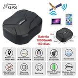 Rastreador GPS/LBS y Micrófono 2G-GSM GPRS IP65 c/Imán y Batería 150 días
