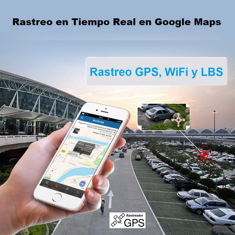 Mini Rastreador GPS/WiFi/LBS 2G GSM/GPRS c/Micrófono, SOS y Batería 10 –  eC@v@llini.com