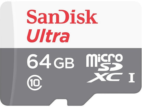 Tarjeta de Memoria SanDisk Ultra microSDXC Clase 10 UHS-I 80MB/s 64GB